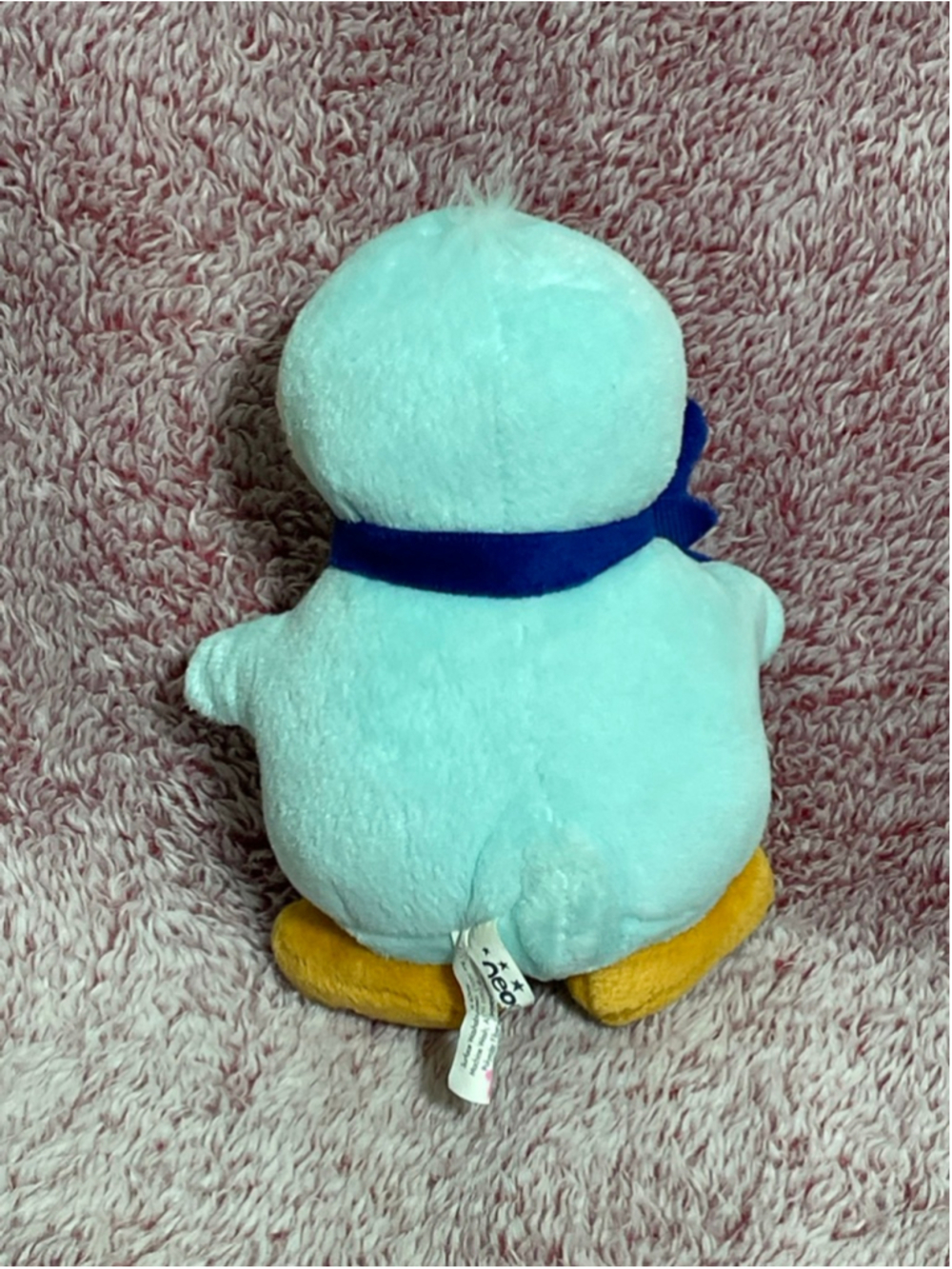Baby Neopets Light Blue Bruce Penguin Stuffed Animal 6 inches - Picture 2 of 4